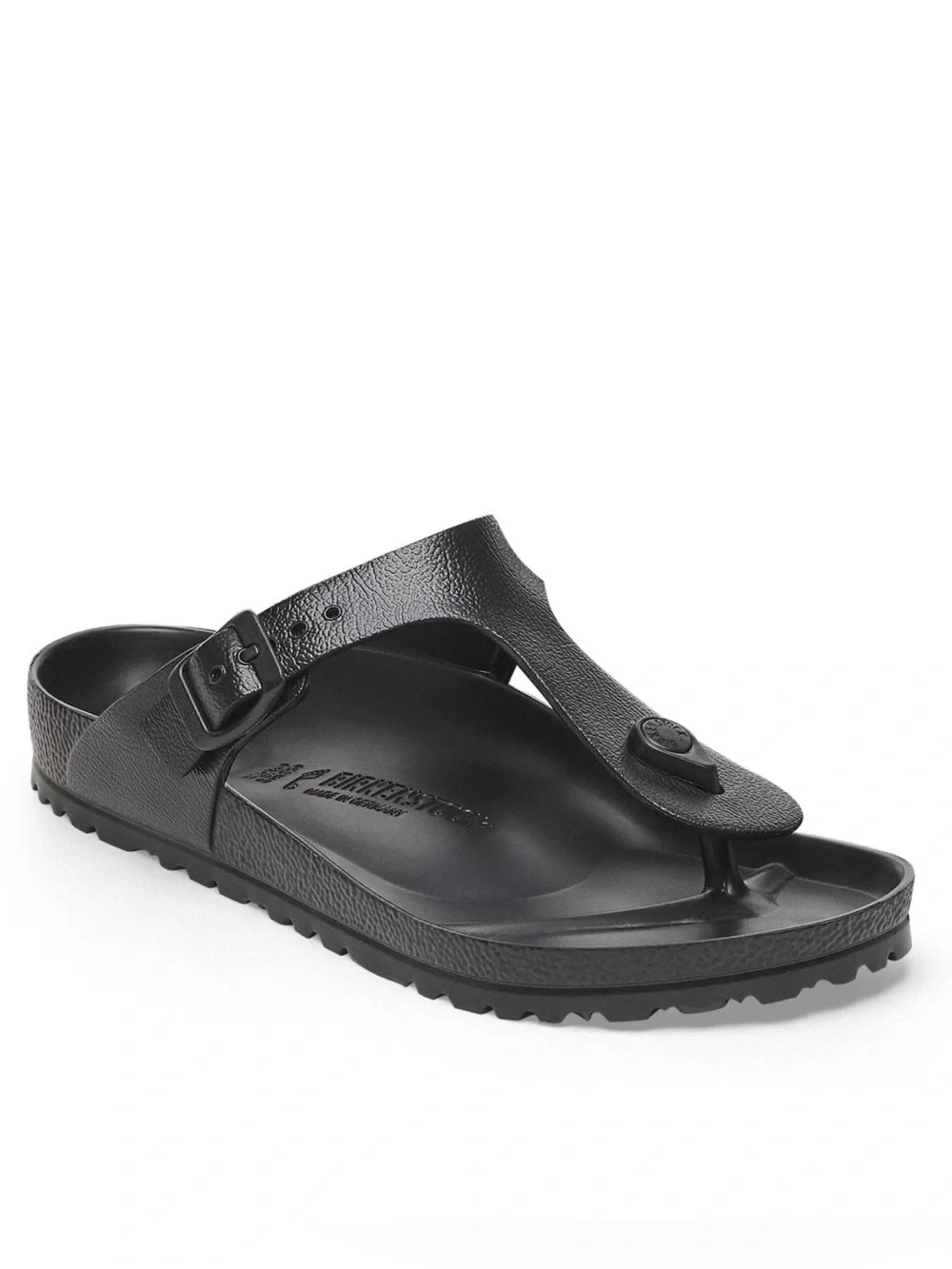 Birkenstock Gizeh Essentials Black EVA Thong Sandals for Men Size 11